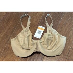Lilyette By Maidenform 36DD Tan Full Coverage Underwire‎ Bra M0922 RN 27701